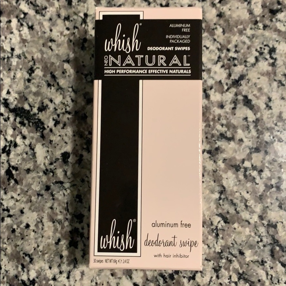 Whish Deodorant Wipes